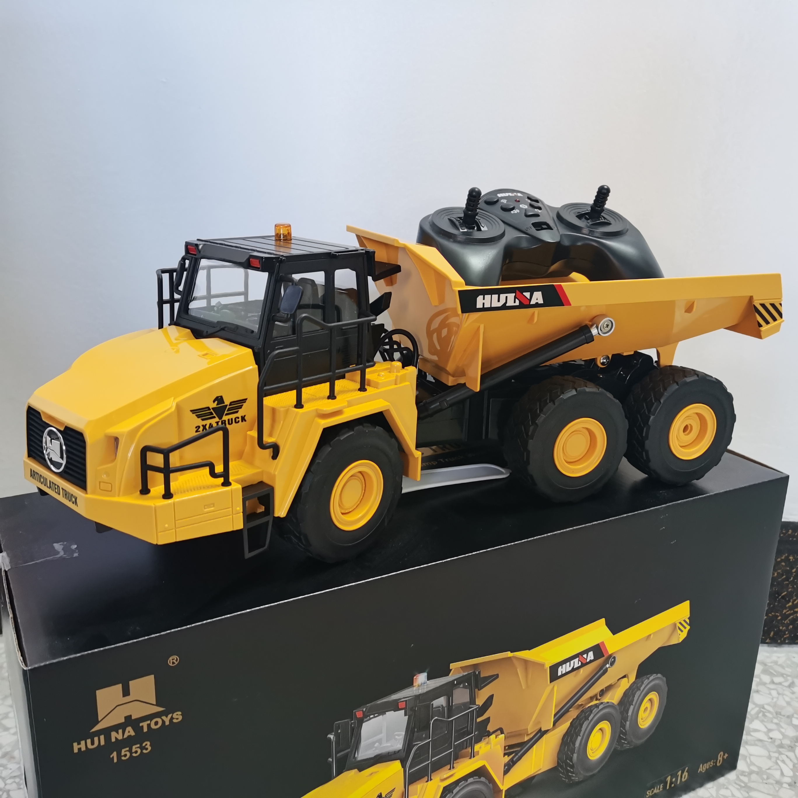 1/18 Rc Truck Dumper Huina 155 - Model Kit Excavator recensione e prezzo