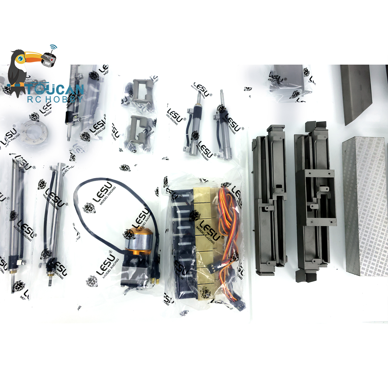 LESU RC Parts Hydraulic Crane  - Model Kit Excavator recensione e prezzo