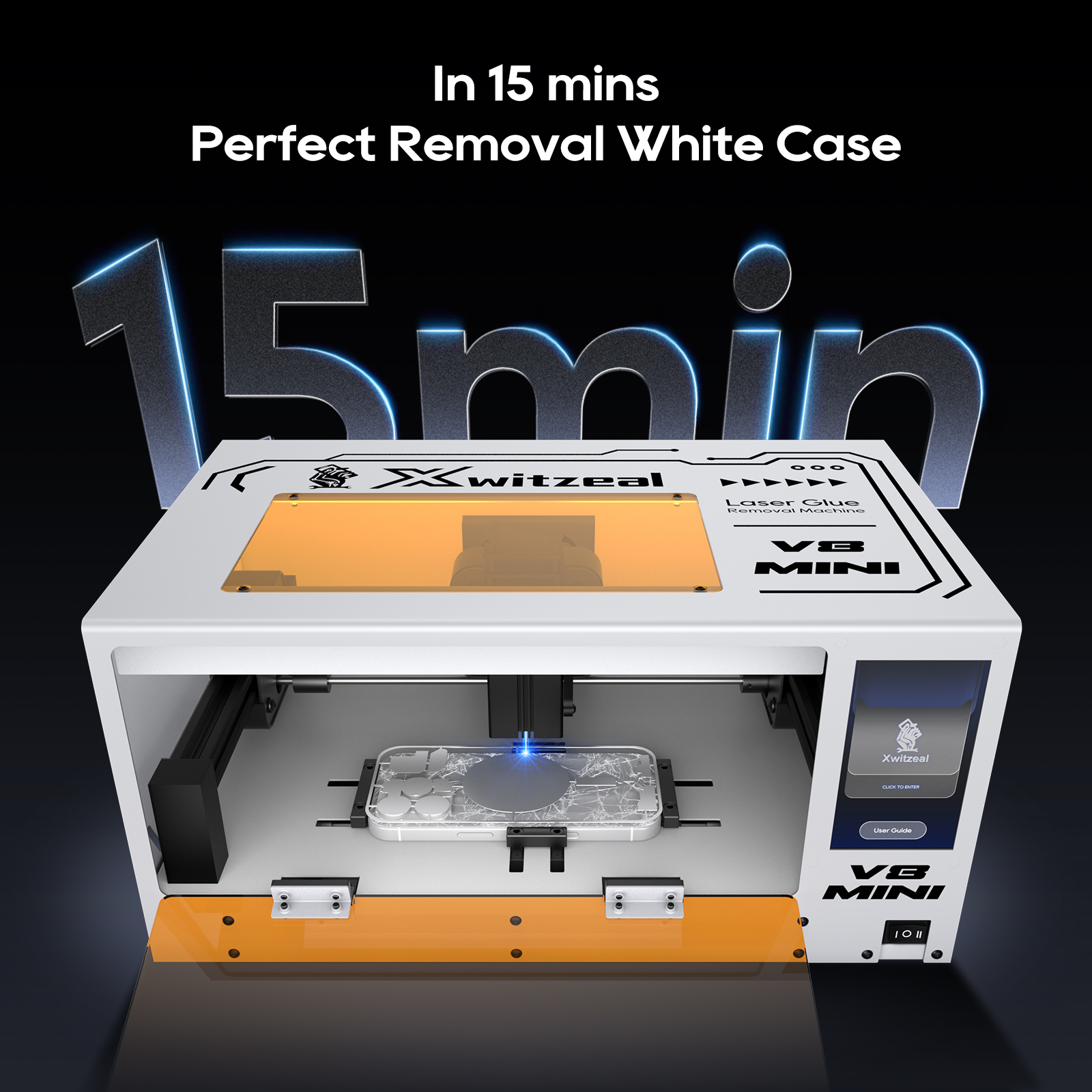 Xwitzeal® V8 MINI Laser Glue R - Model Kit V8 recensione e prezzo