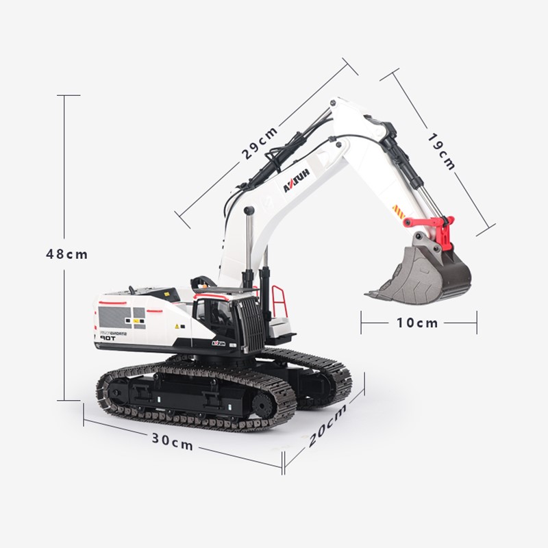 HUINA 1/14 Metal RC Excavator  - Model Kit Excavator recensione e prezzo