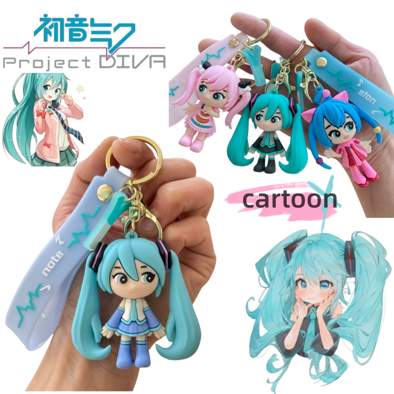 Hatsune Miku Keychain New Crea - Model Kit Cars recensione e prezzo