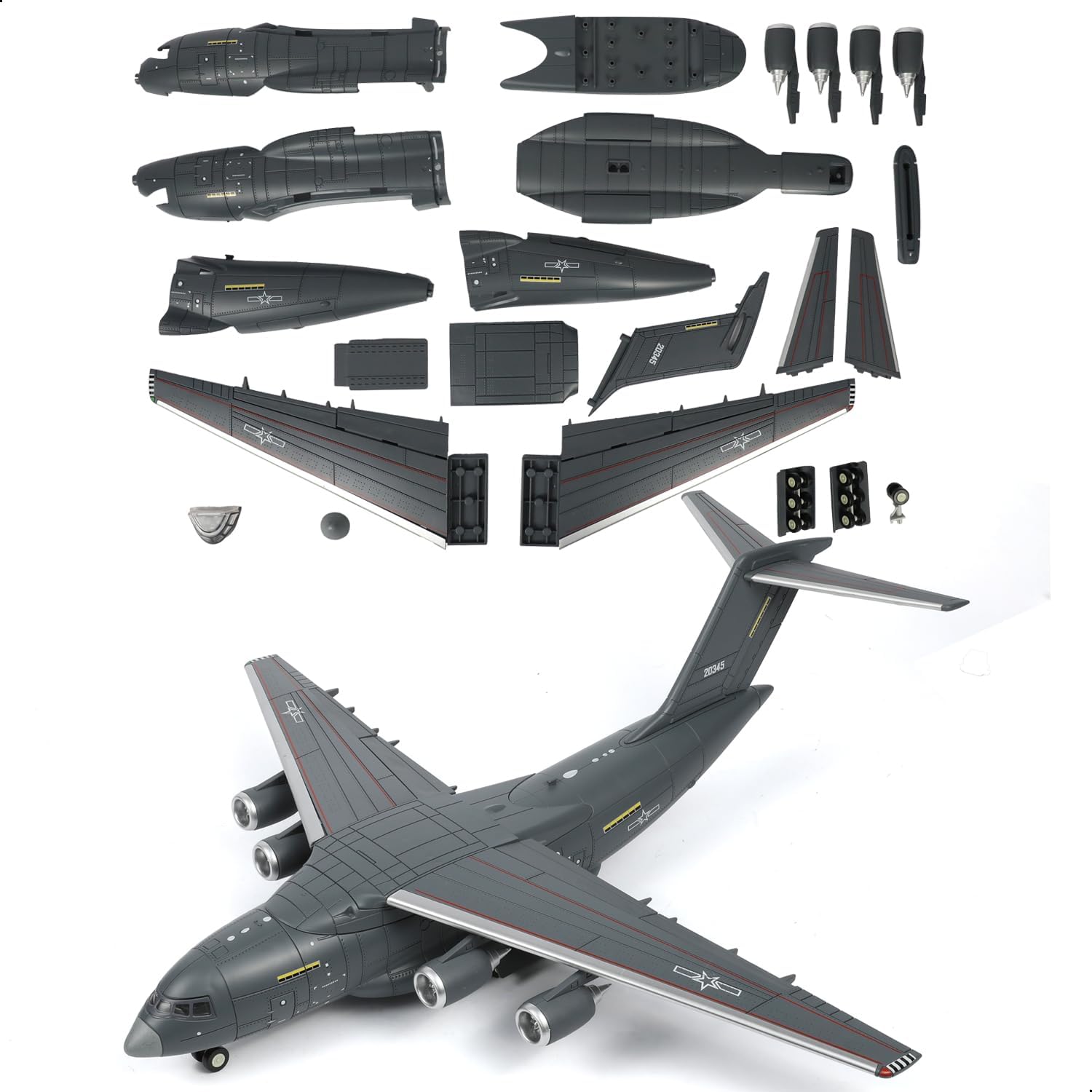 1:100 Scale Y-20 Transport Air - Model Kit Quick recensione e prezzo