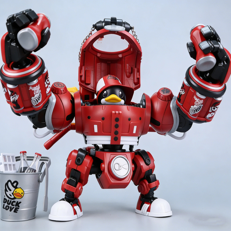 B.Duck Hiphop Duck 21cm Mecha  - Model Kit Hemoxian recensione e prezzo