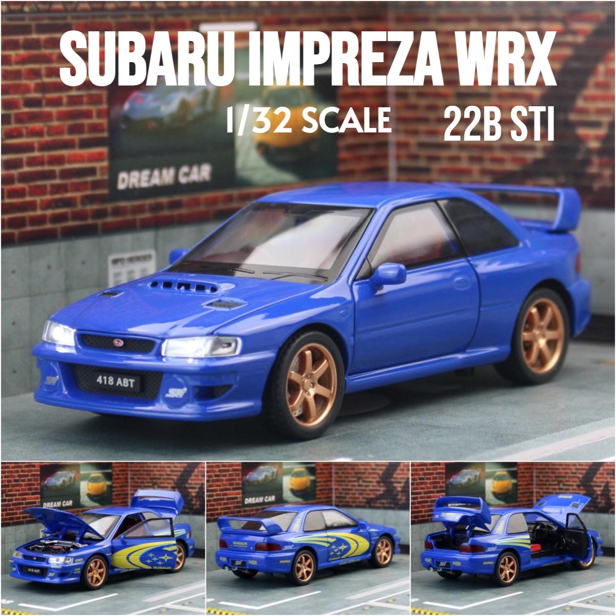 1/32 Subaru Impreza WRX 22B ST - Model Kit Ae86 recensione e prezzo