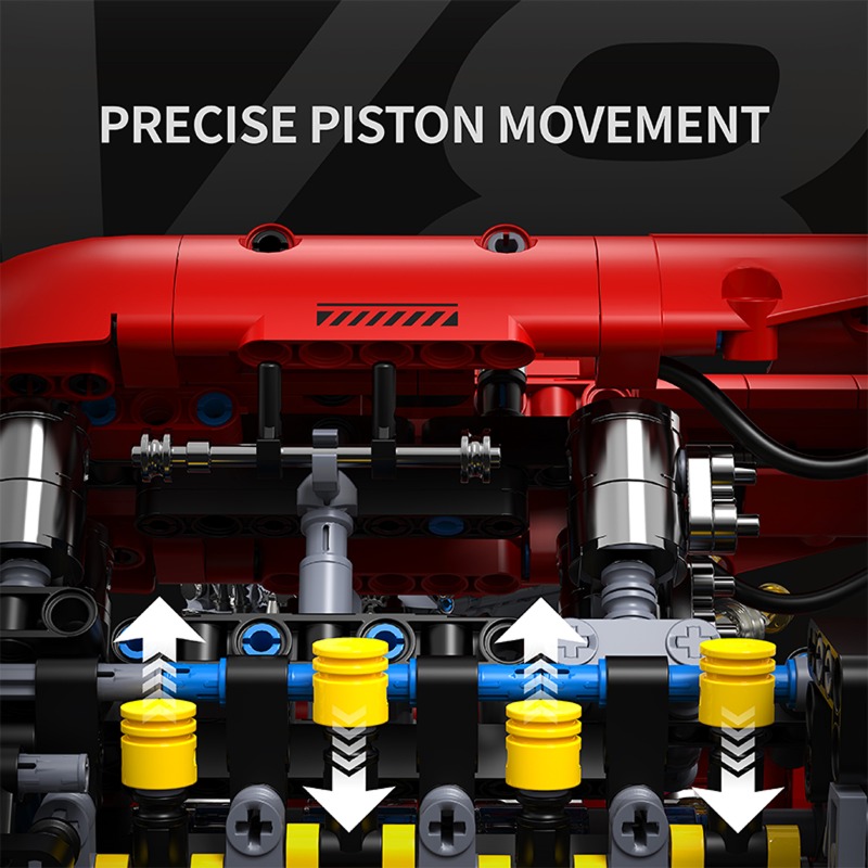 T5011 V8 Turbo Engine Model El - Model Kit V8 recensione e prezzo
