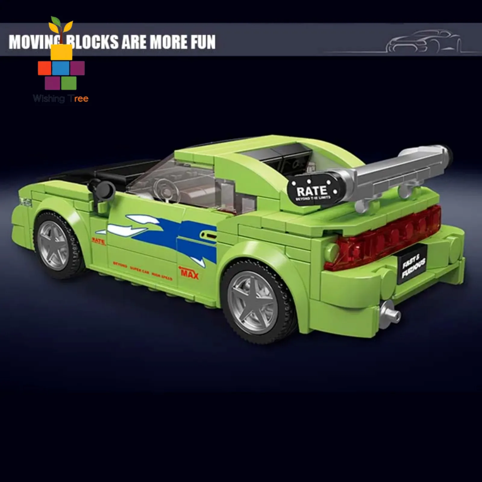 Mould King 27033 Racing Car Mo - Model Kit Display Case recensione e prezzo