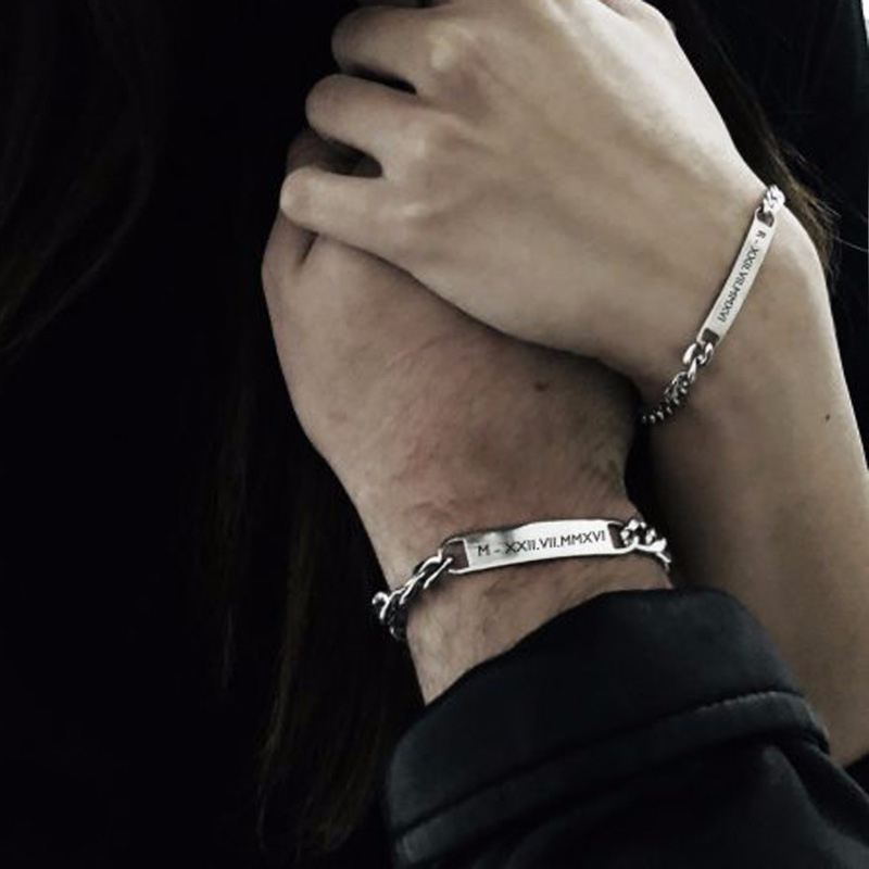 Plate Id Tag Bar Bracelet Cuba - Model Kit Quick recensione e prezzo
