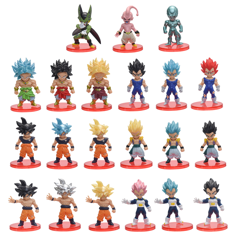 21Pcs/Set Dragon Ball Mini Fig - Model Kit Vegito recensione e prezzo