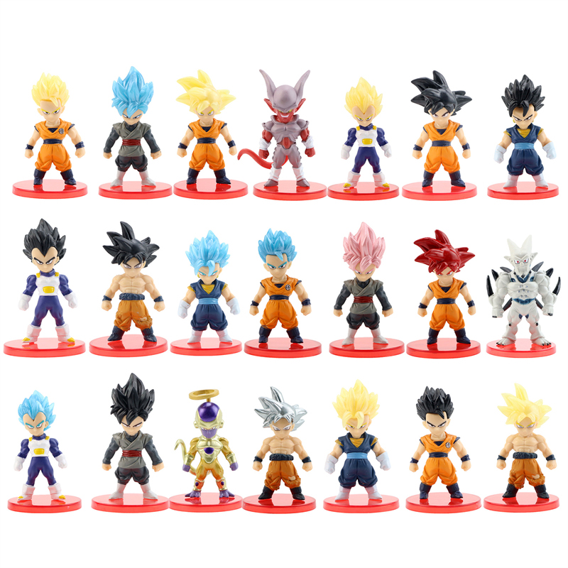 21Pcs/Set Dragon Ball Mini Fig - Model Kit Vegito recensione e prezzo