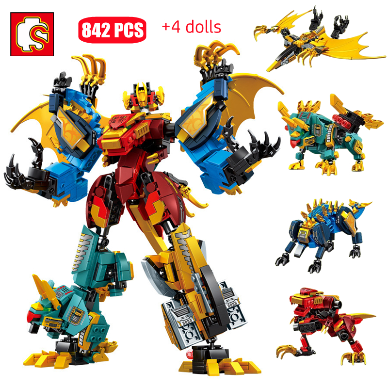 SEMBO 4in1 Transforming Robot  - Model Kit Dinosaur recensione e prezzo