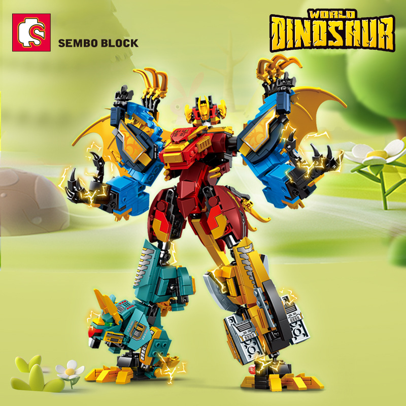 SEMBO 4in1 Transforming Robot  - Model Kit Dinosaur recensione e prezzo