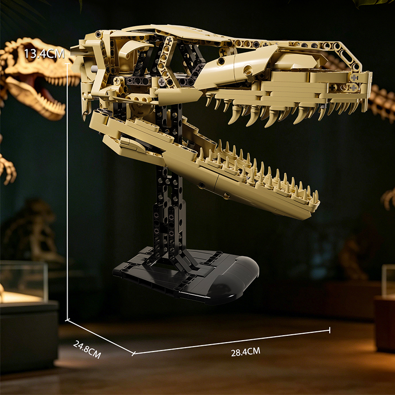 716PCS Raptor Building Blocks  - Model Kit Dinosaur recensione e prezzo