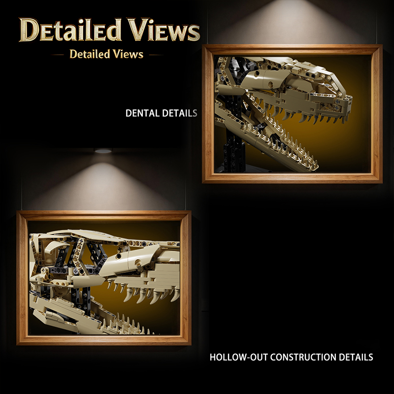 716PCS Raptor Building Blocks  - Model Kit Dinosaur recensione e prezzo