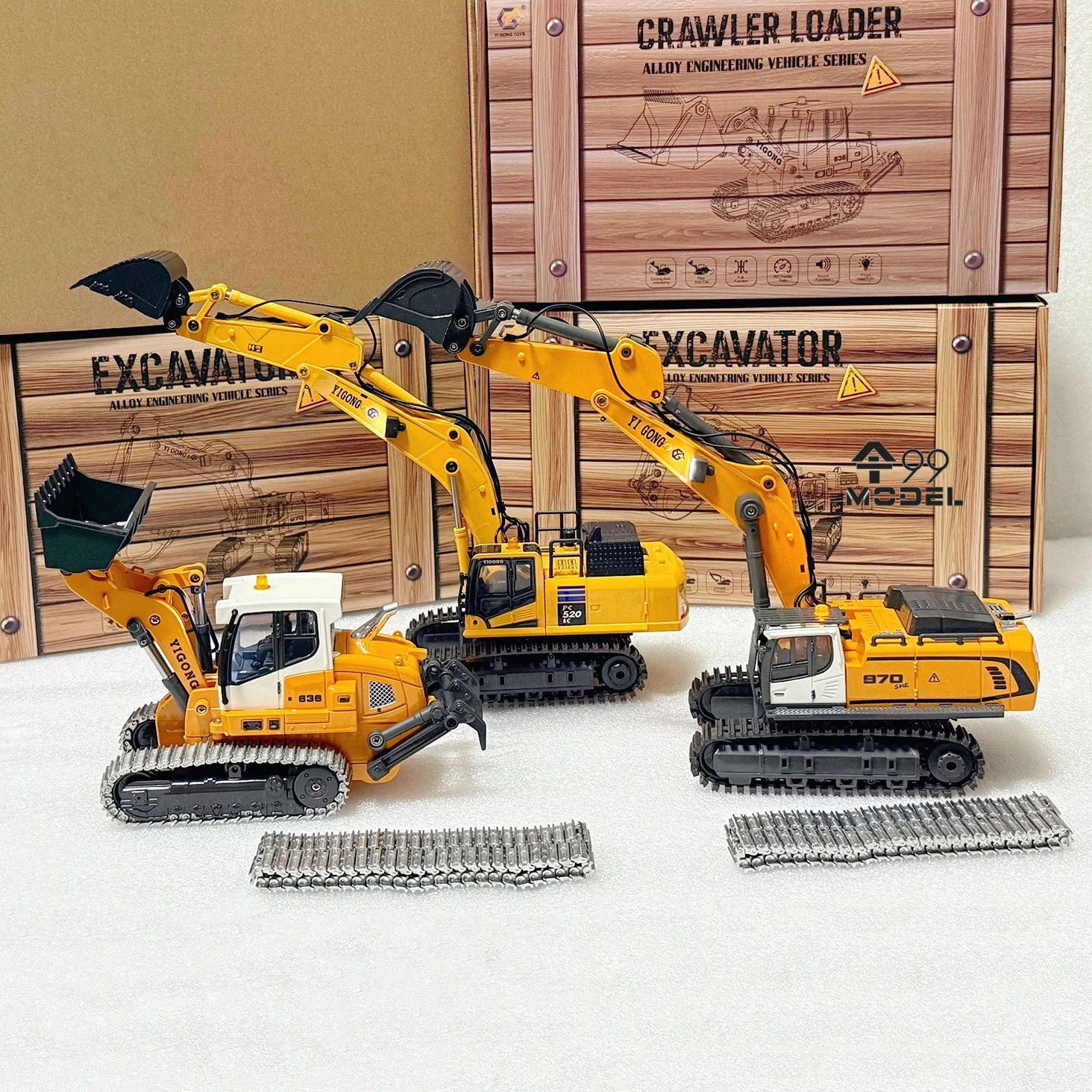 1/50 970 520 Mini RC Excavator - Model Kit Excavator recensione e prezzo
