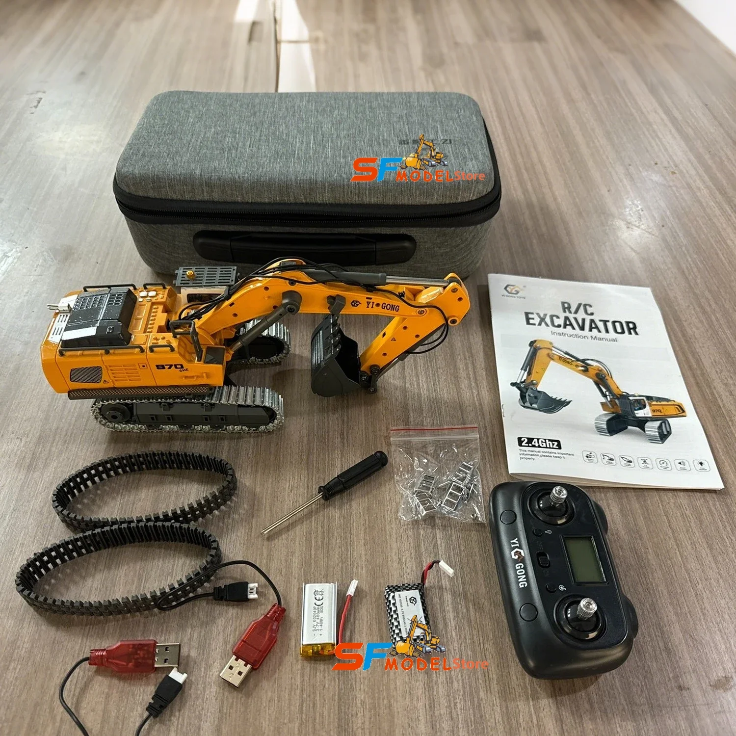 1/50 970 520 Mini RC Excavator - Model Kit Excavator recensione e prezzo