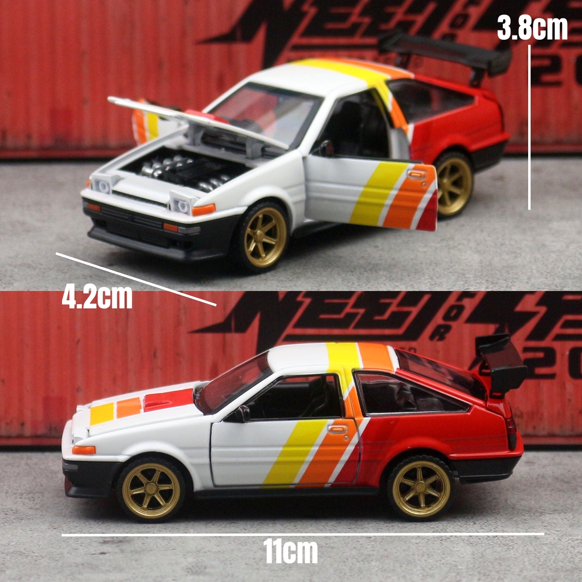 1/37 TOYOTA AE86 Sprinter True - Model Kit Ae86 recensione e prezzo