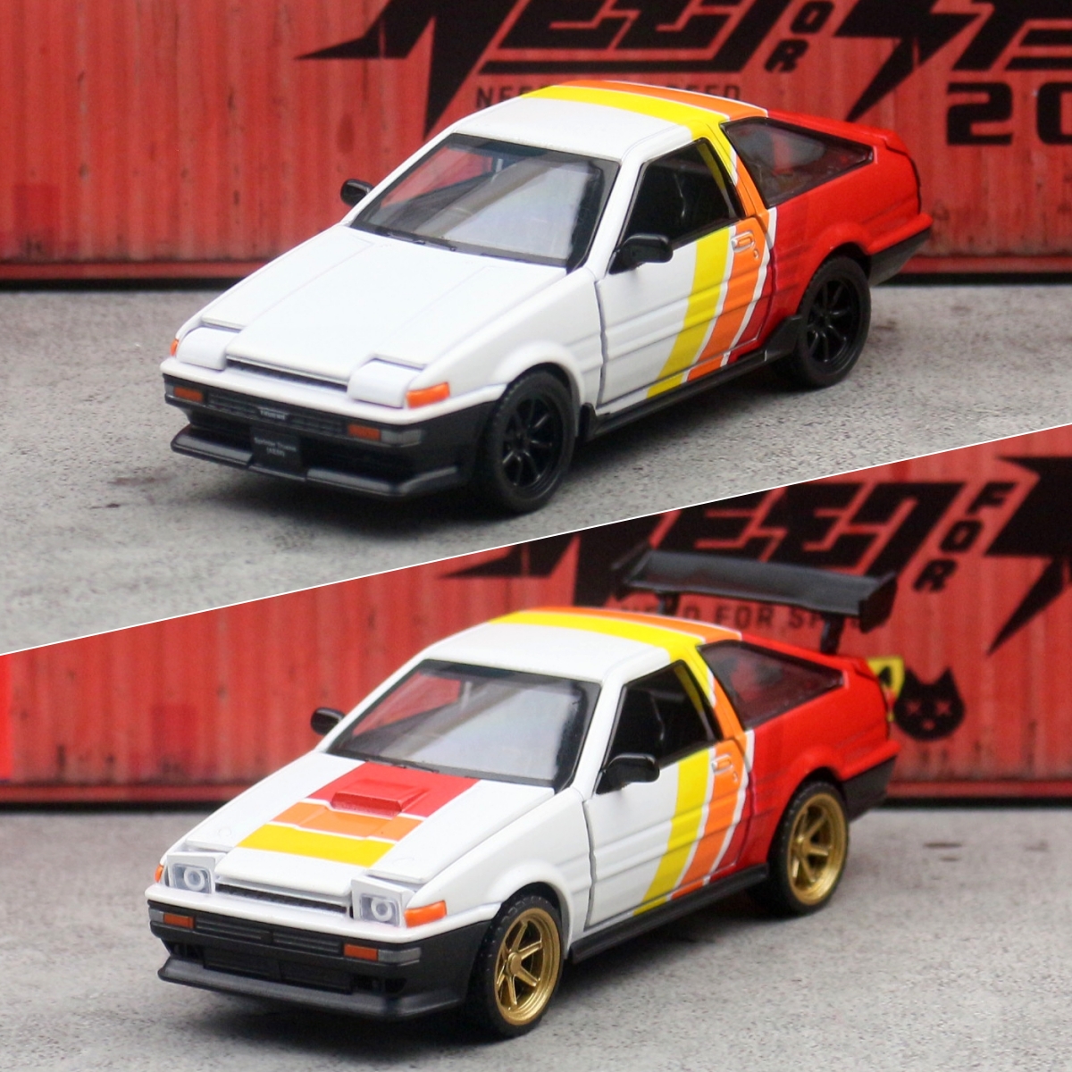 1/37 TOYOTA AE86 Sprinter True - Model Kit Ae86 recensione e prezzo