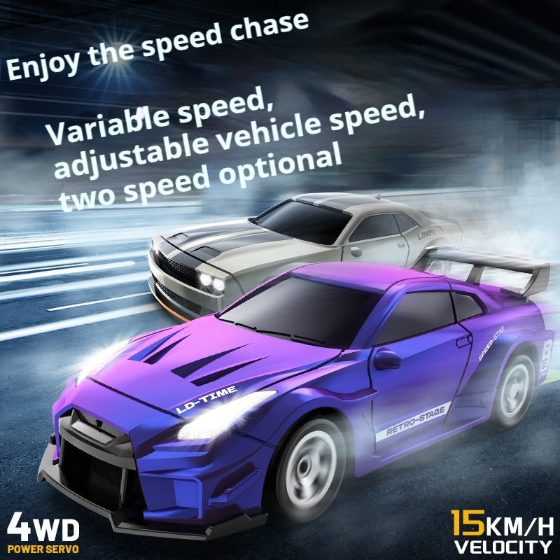 Mini 1:64 4WD RC Drift Car 15K - Model Kit Ae86 recensione e prezzo