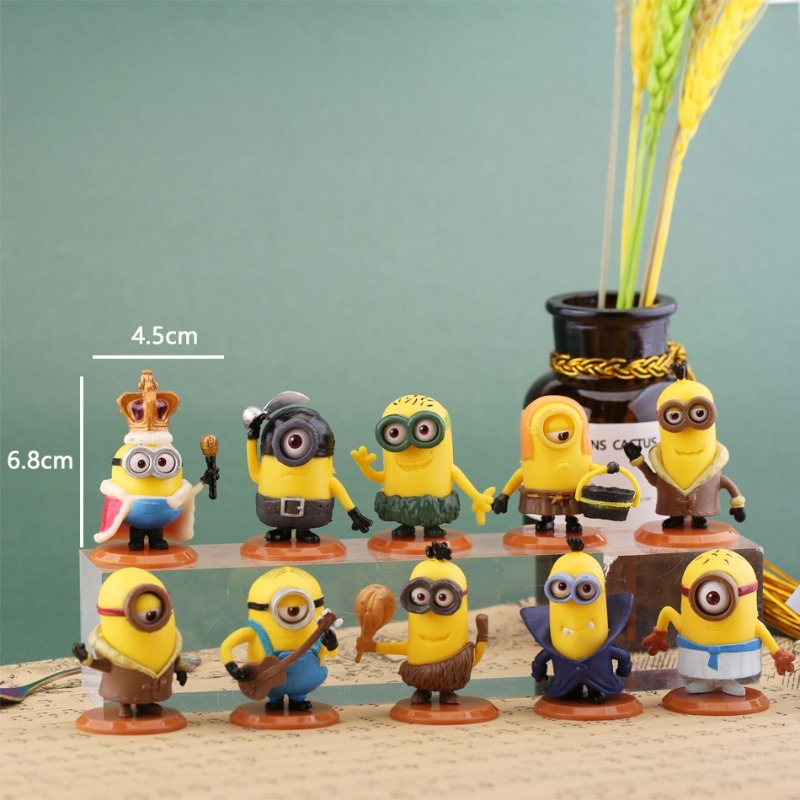 New Cute Cartoon 10Pcs/Set Kaw - Model Kit New recensione e prezzo