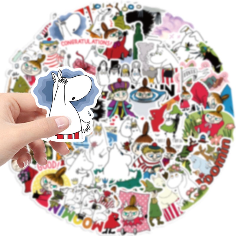New Moomin Valley 50PCS Sticke - Model Kit New recensione e prezzo